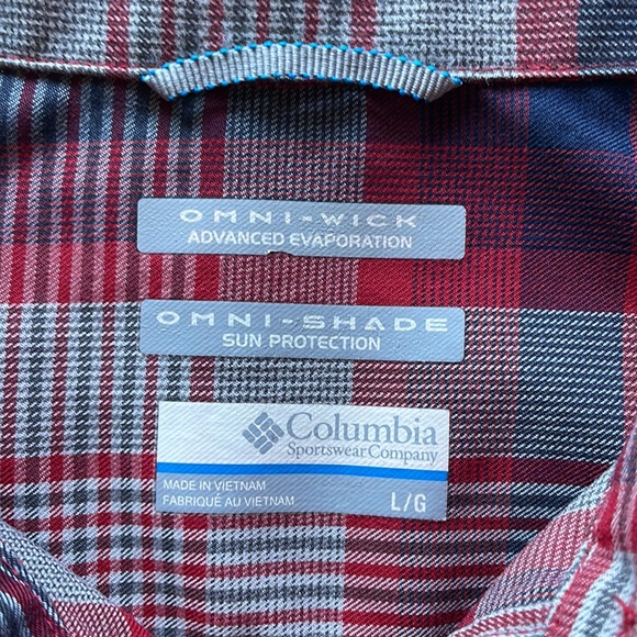 Columbia Omni-Shade sun shirt, men’s size large, in like new condition. - Picture 2 of 4